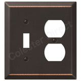 Oil Rubbed Bronze Wall Switch Plate Outlet Cover Toggle Rocker GFI