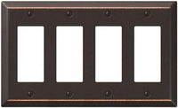 Oil Rubbed Bronze Wall Switch Plate Outlet Cover Toggle Rocker GFI