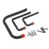 Heavy Duty Wall Mount Garage Hooks - 6 Pack of Various Sizes