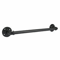 Black Iron Pipe Bathroom Hardware Set and Accessories