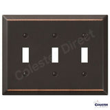 Oil Rubbed Bronze Wall Switch Plate Outlet Cover Toggle Rocker GFI