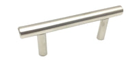Stainless Steel T Bar Cabinet Pull 2" - 24"