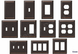 Oil Rubbed Bronze Wall Switch Plate Outlet Cover Toggle Rocker GFI