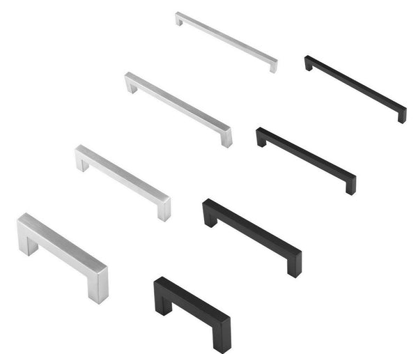 Stainless Steel Square Cabinet Pull