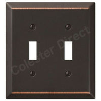Oil Rubbed Bronze Wall Switch Plate Outlet Cover Toggle Rocker GFI