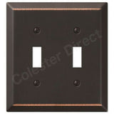 Oil Rubbed Bronze Wall Switch Plate Outlet Cover Toggle Rocker GFI