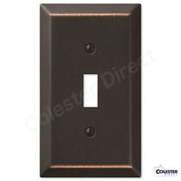 Oil Rubbed Bronze Wall Switch Plate Outlet Cover Toggle Rocker GFI