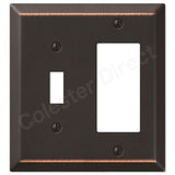 Oil Rubbed Bronze Wall Switch Plate Outlet Cover Toggle Rocker GFI