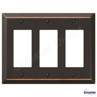 Oil Rubbed Bronze Wall Switch Plate Outlet Cover Toggle Rocker GFI