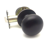 Passage Oil Rubbed Bronze Door Knob Lever Handle Non Locking Hallway Closet