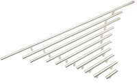 Stainless Steel T Bar Cabinet Pull 2" - 24"