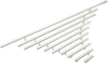 Stainless Steel T Bar Cabinet Pull 2" - 24"
