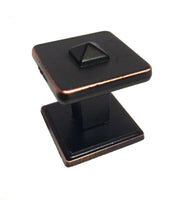 Qty 25 Oil Rubbed Bronze Kitchen Cabinet Drawer Closet Knob Pull Handle Hardware
