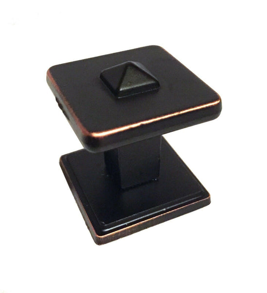 Qty 25 Oil Rubbed Bronze Kitchen Cabinet Drawer Closet Knob Pull Handle Hardware