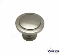 Qty 25 Brushed Satin Nickel Kitchen Cabinet Drawer Knob Pull Handle Hardware