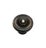 Oil Rubbed Bronze Cabinet Knob Round Design