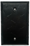 Black Diamond Plate Aluminum Wall Switch Plate Outlet Cover Toggle Rocker GFI Garage
