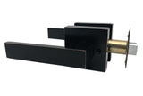 Oil Rubbed Bronze Square Passage Door Lever Non Locking Heavy Duty