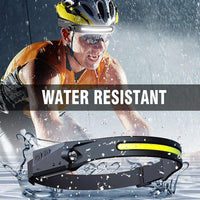 LED Rechargeable Headlamp Inspection Work Light and Flash Light with Wave Induction